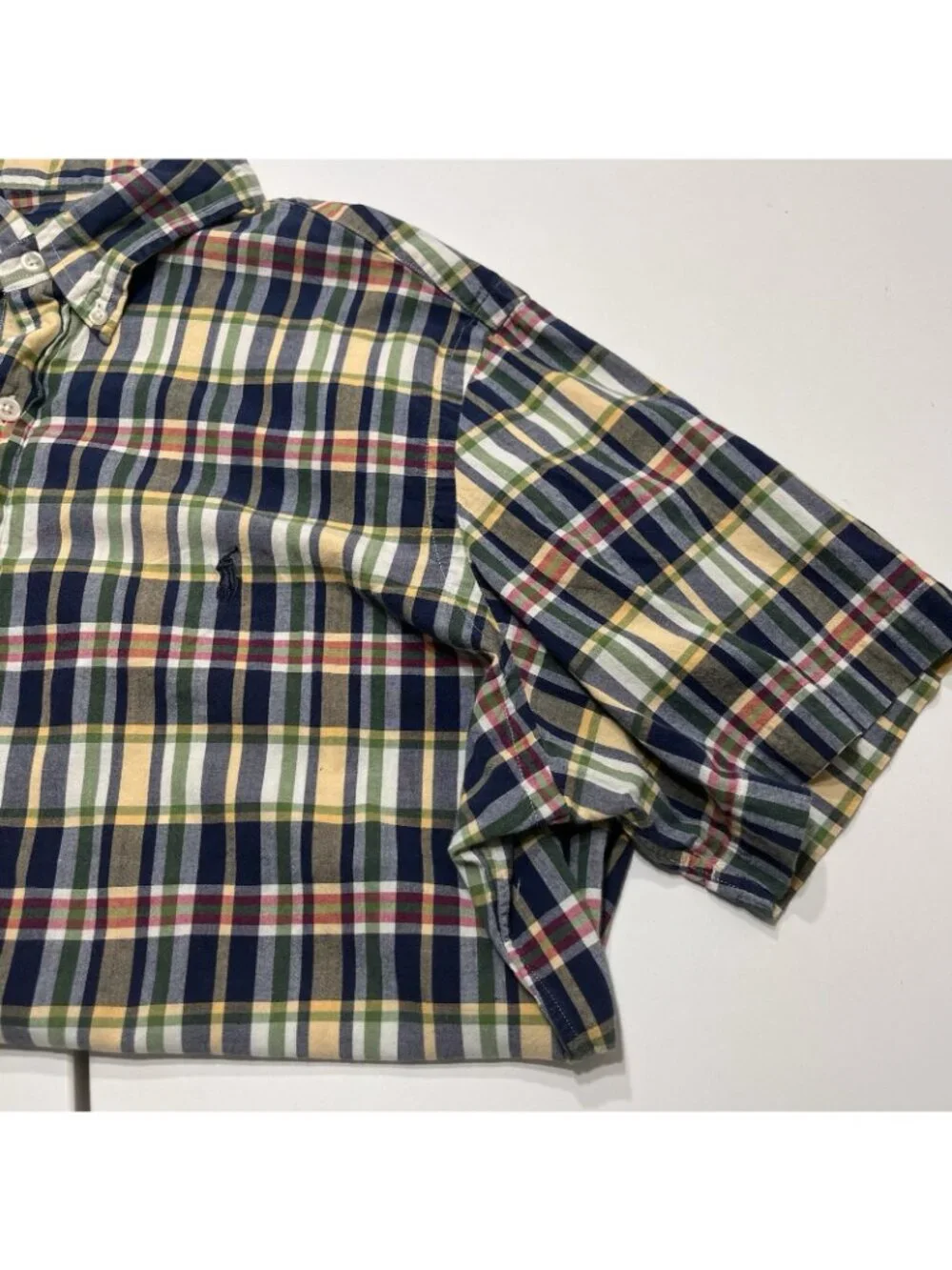 Polo Ralph Lauren men's multicolor plaid Short Sleeve XL